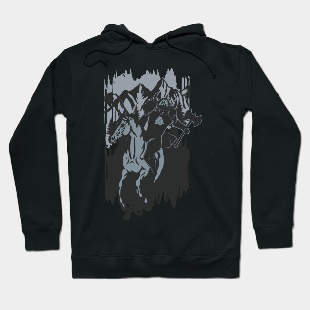 Valhalla Rider Tshirt Hoodie by avshirtnation